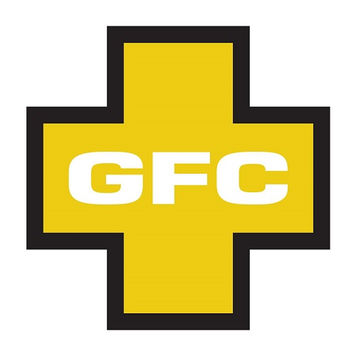 GFC Slimline Closed Top Litter Bin - 98 Litre