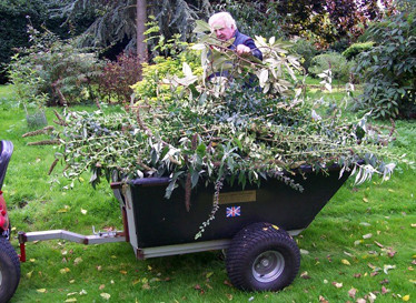 Large Capacity Plastic Body Trailer