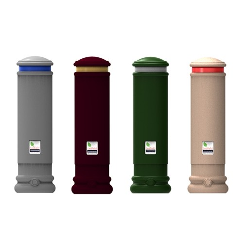 Edgeminder Reflex Bollard - colours