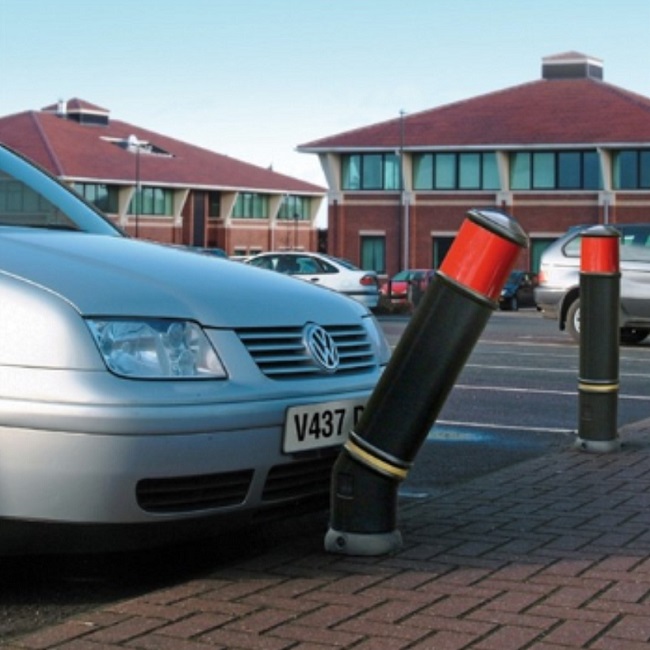 Heritage 150 Banded Reflex Bollard