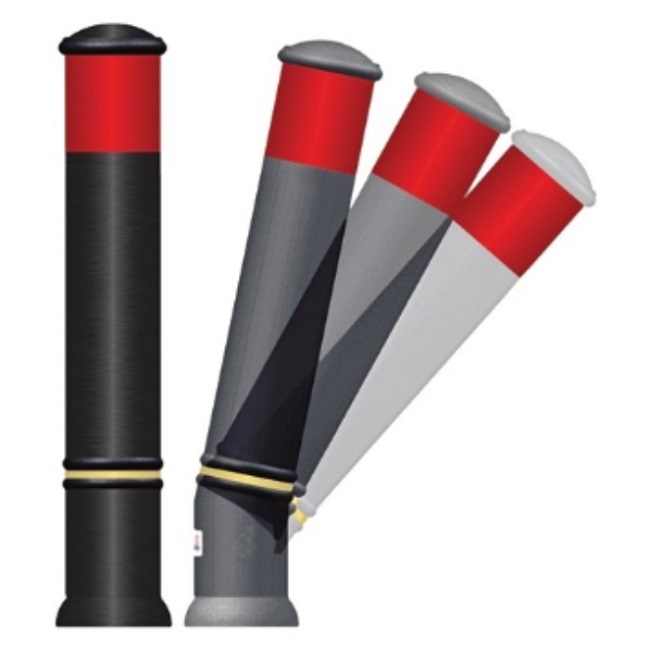 Heritage 150 Banded Reflex Bollard