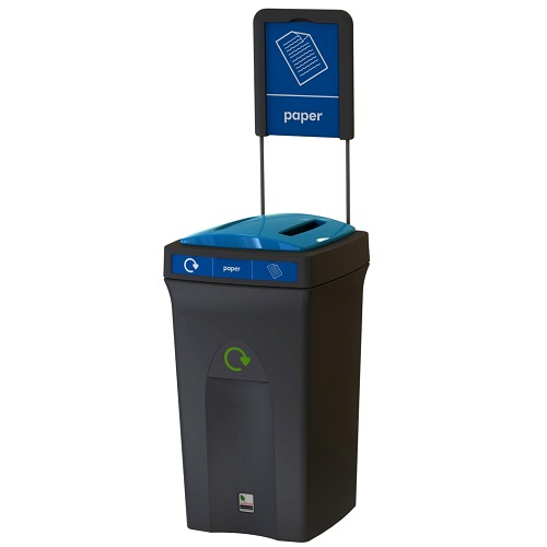 Envirobin Recycling Bin with Slot Aperture - 100 Litre