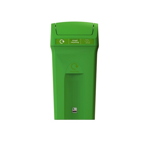 Envirobin 100 Litre Recycling Bin with Flip Top Lid