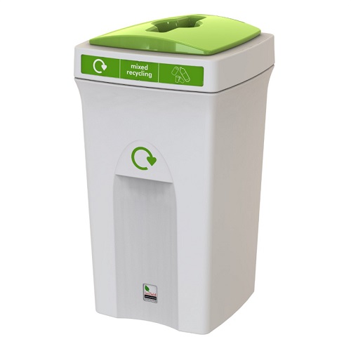 Envirobin Recycling Bin with Propellor Aperture - 100 Litre