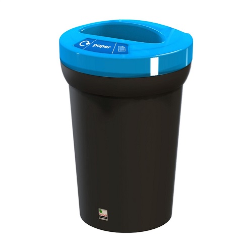 Arena Open Top Recycling Bin - 95 Litre - papers