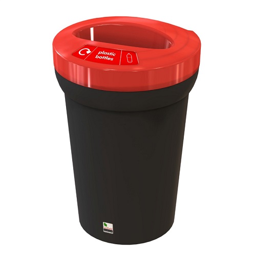 Arena Open Top Recycling Bin - 95 Litre - plastic bottles
