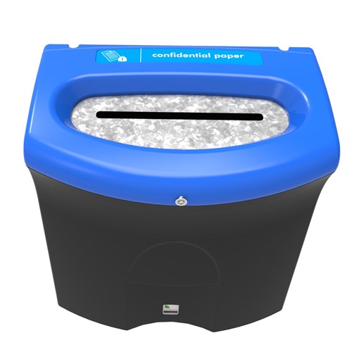Mini Meridian Confidential Paper Recycling Bin - 87 Litre