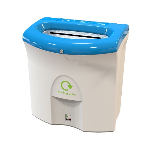 Mini Meridian Confidential Paper Recycling Bin - 87 Litre
