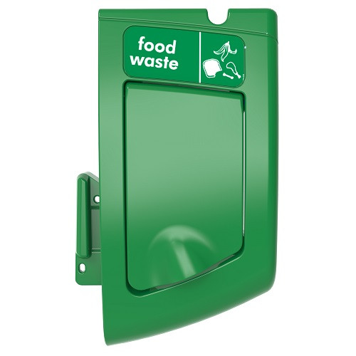 Mini Meridian Recycling Bin with Open & Lift Up Apertures - 87 Litre