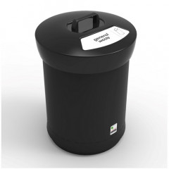 EcoAce Recycling Bin with Lift Off Handle Lid - 52 Litre - general waste