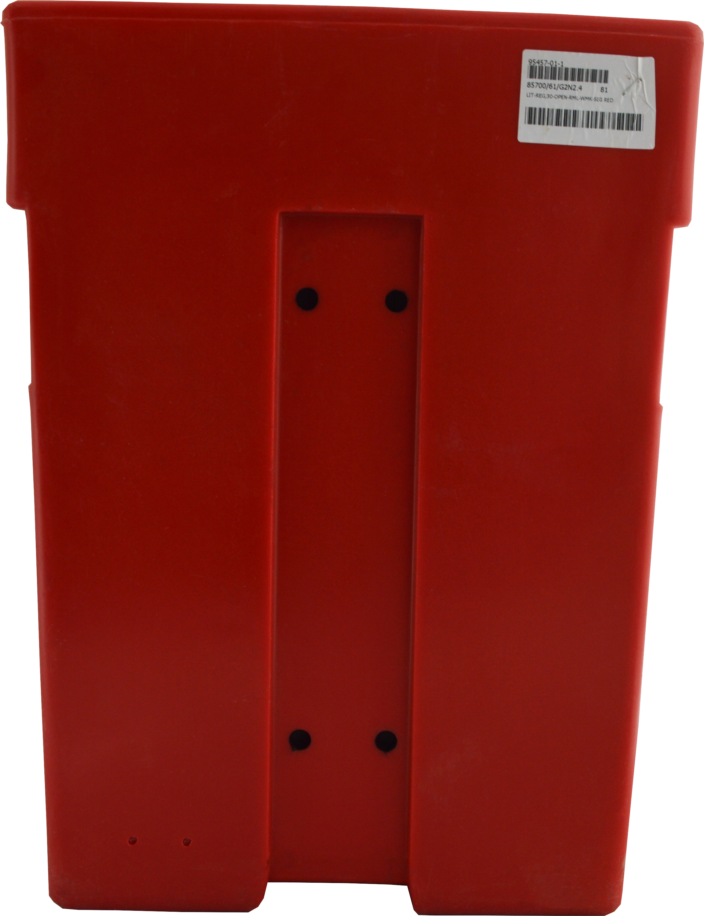 Regent Post or Wall Mountable Litter Bin - 30 Litre