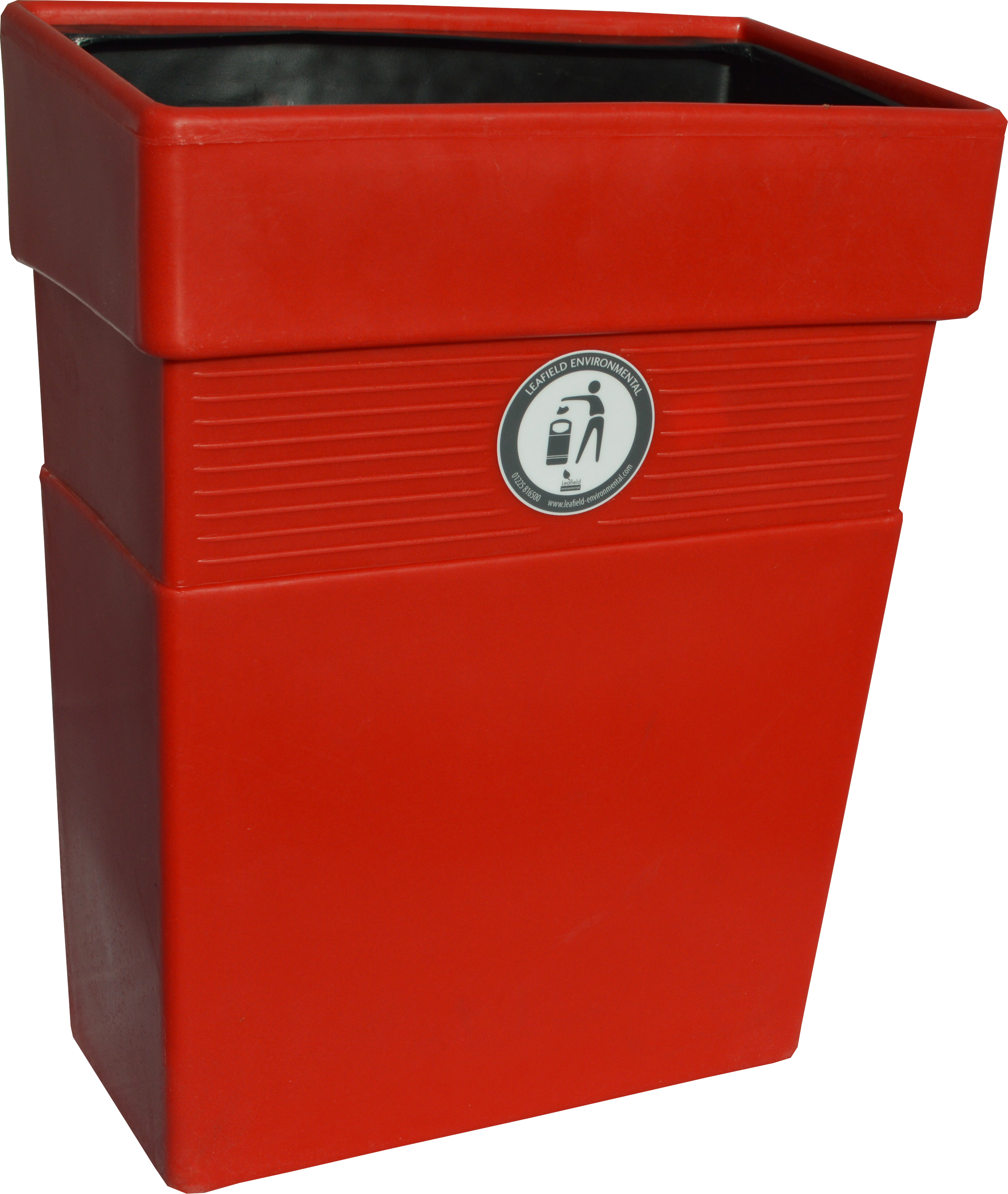 Regent Post or Wall Mountable Litter Bin - 30 Litre