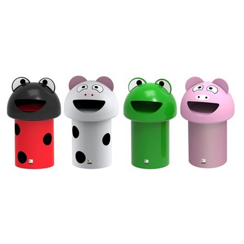 MiniBuddie Ladybug Litter Bin - 60 Litre