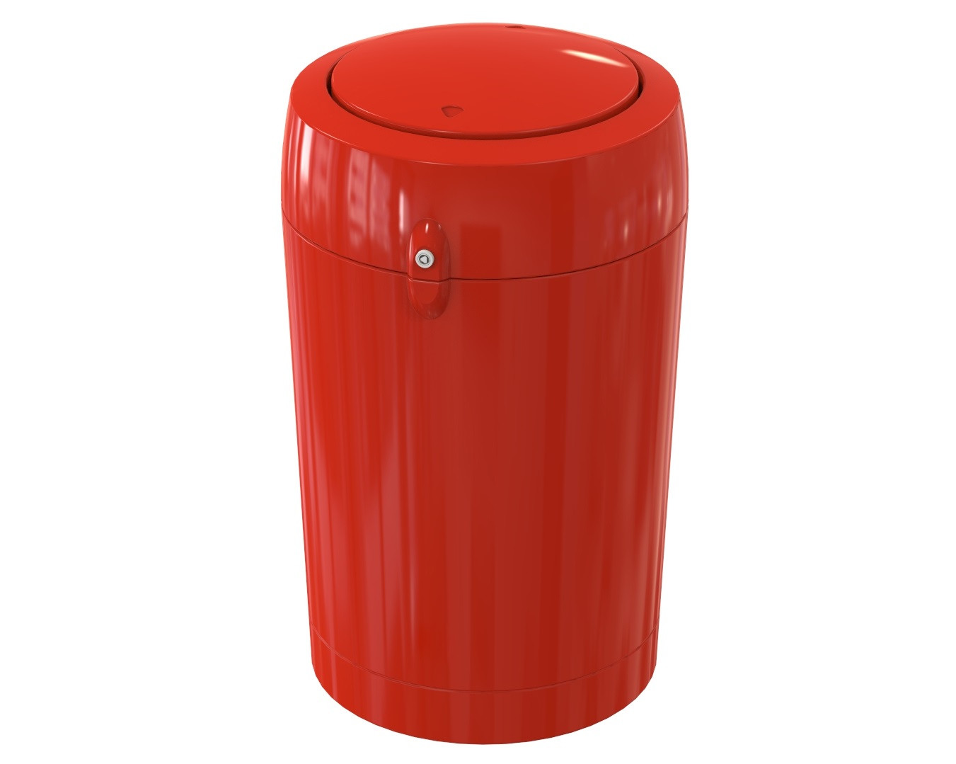 Metro Flip Top Litter Bin - 95 Litre
