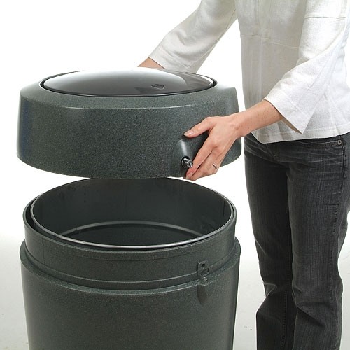 Metro Flip Top Litter Bin - 95 Litre