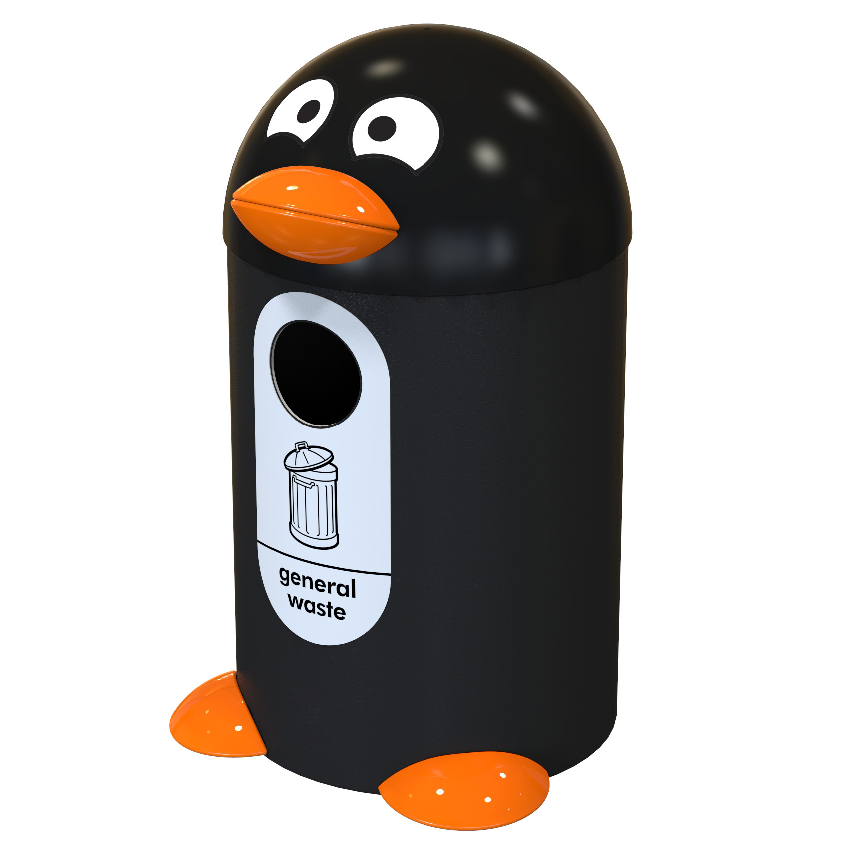 Penguin Buddy Recycling Bin - 55 Litre