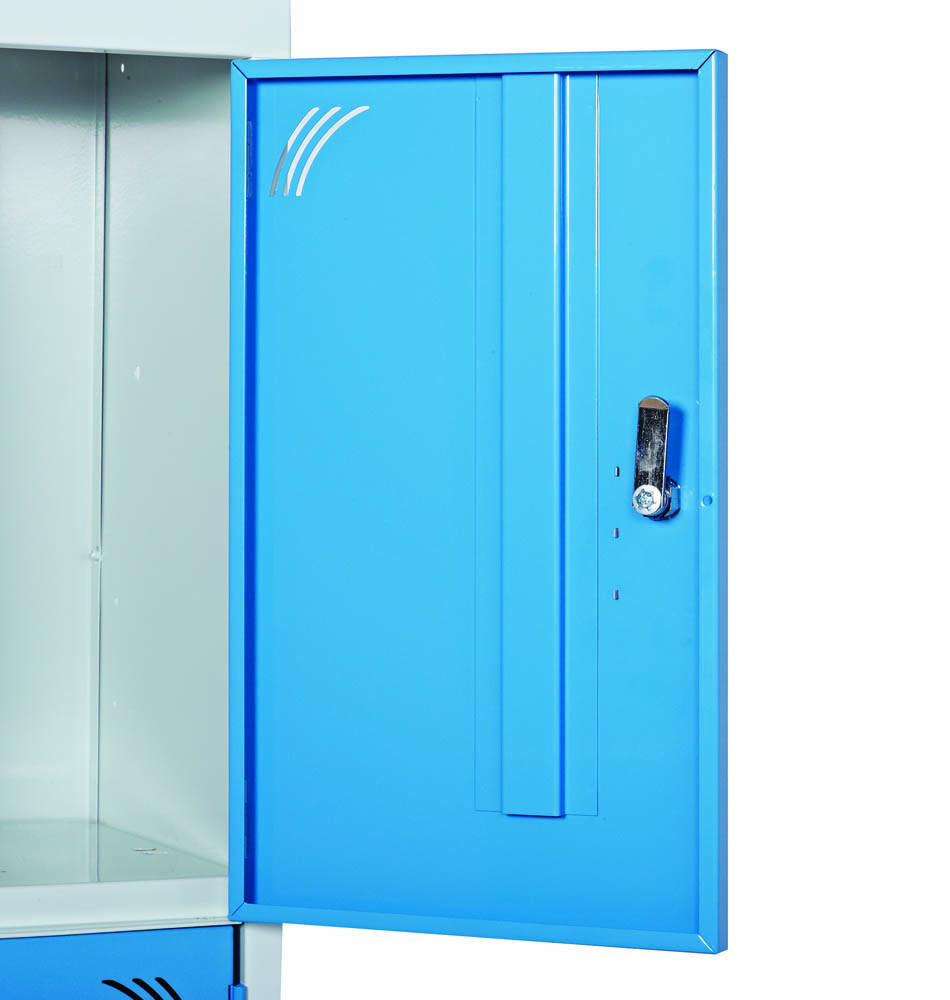 Metal Storage Locker - 6 Doors - Cam Lock