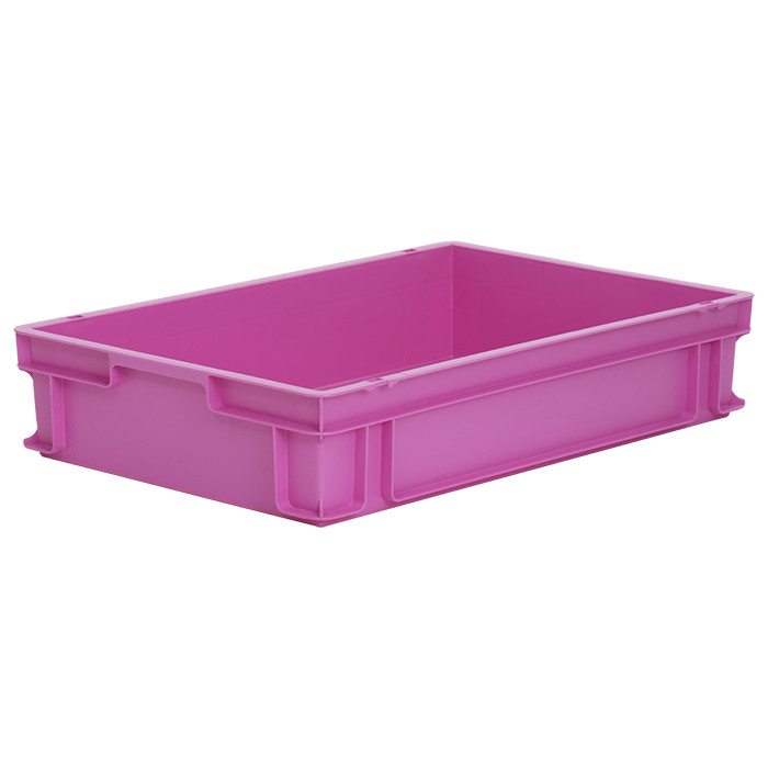 24L Euro Stacking Container - Solid Sides & Base - 600 x 400 x 120mm