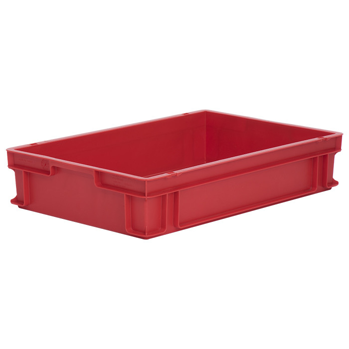 24L Euro Stacking Container - Solid Sides & Base - 600 x 400 x 120mm
