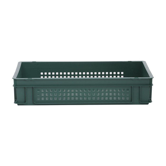 24L Euro Stacking Container - Perforated Sides & Solid Base - 600 x 400 x 120mm