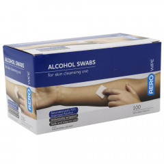 Alcotip Pre-Injection Cleansing Swabs - x5 Boxes of x100 Swabs