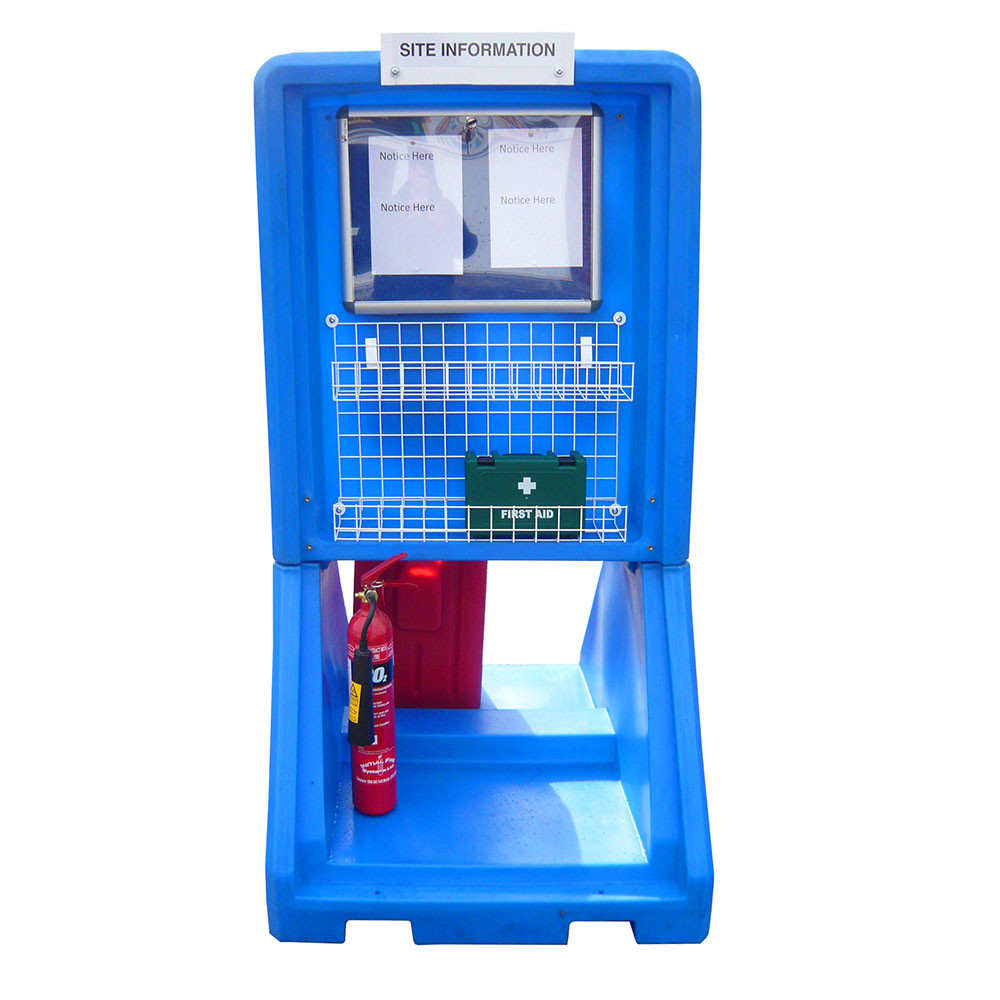 Hand Sanitiser and PPE Mobile Safety Station