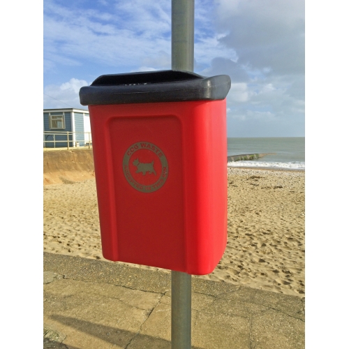 Apollo Dog Waste Bin - lifestyle pic