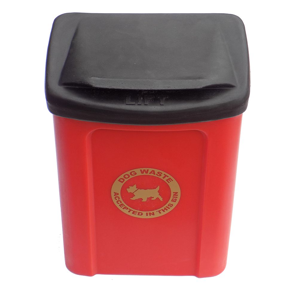 Apollo Dog Waste Bin - above view