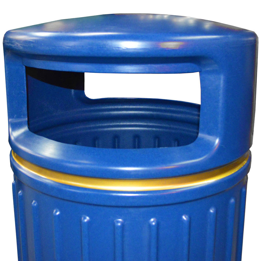 Centurion Litter Bin - 100 Litre Capacity - lid aperture