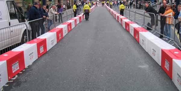 Mini Track Barrier RB1500 Track Barrier - Pack Of 12 - Kingfisher Direct Ltd