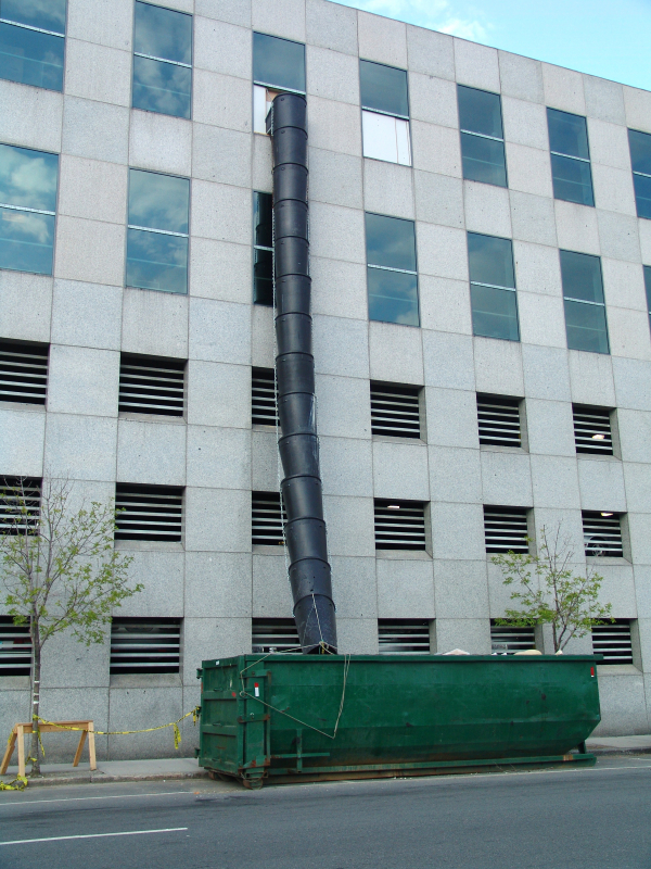 Rubbish Chute Side Entry Hopper - Compatible With 760mm Rubbish Chutes