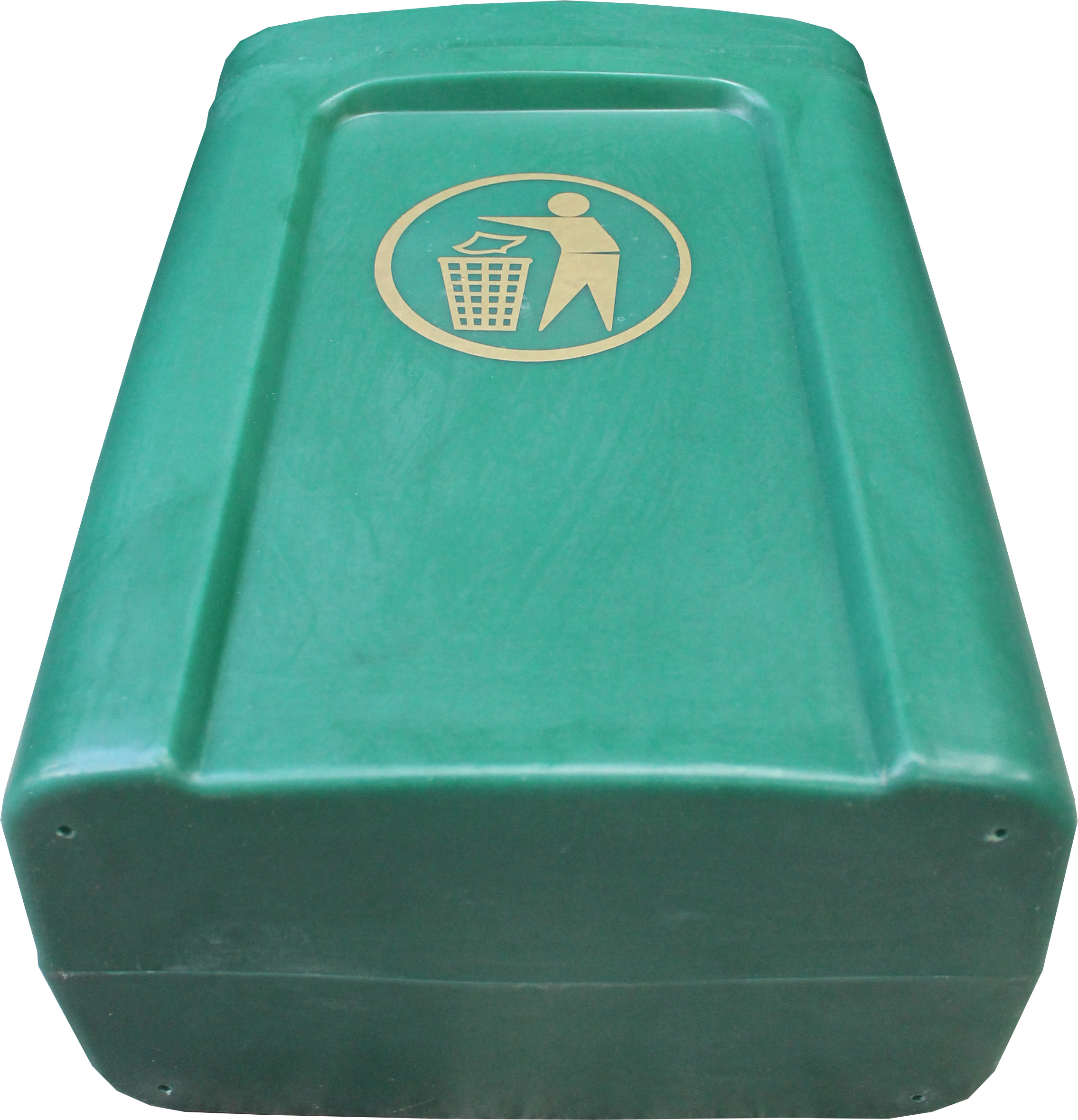 Titus Open Top Waste Bin - 25 Litre - bottom view