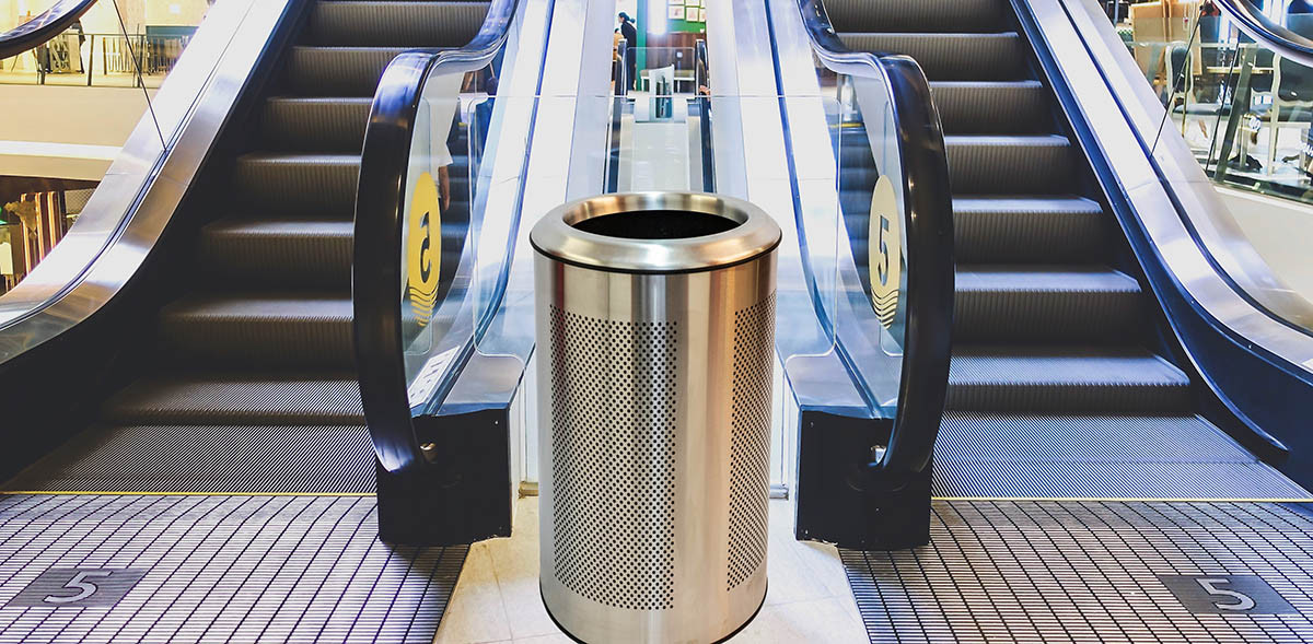 HALO 80 PLUS Blast Resistant Litter Bin - 80 Litre