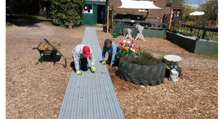 Portapath Event Flooring - 80mm x 310mm x 10.6mm - 3.76kg