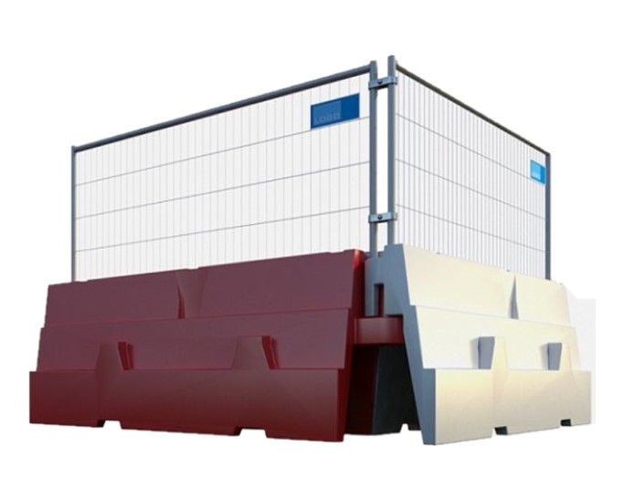 Pyramid Traffic Barrier - 2 Metre - 800mm High