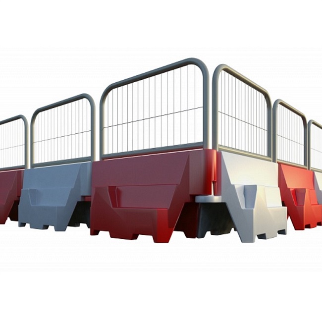 Pyramid Traffic Barrier Mesh Panel - 1000mm x 400mm - Kingfisher Direct Ltd
