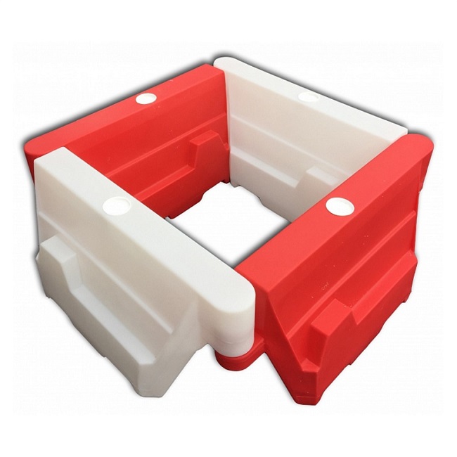 Pyramid Traffic Barrier - 1 Metre - 560mm High