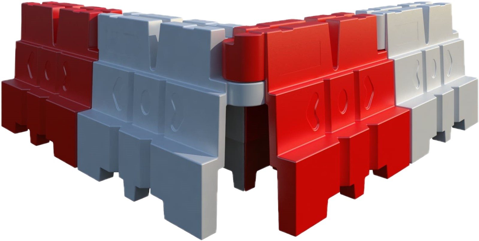 Pyramid Traffic Barrier - 1 Metre - 800mm High