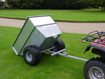 Galvanised Large Capacity Tipping Trailer