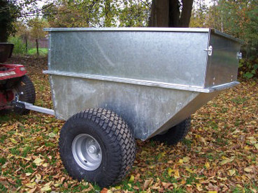 Galvanised Large Capacity Tipping Trailer