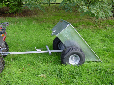 Galvanised Tipping Dump Trailer