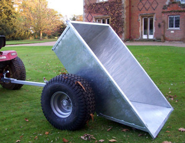 Galvanised Tipping Dump Trailer