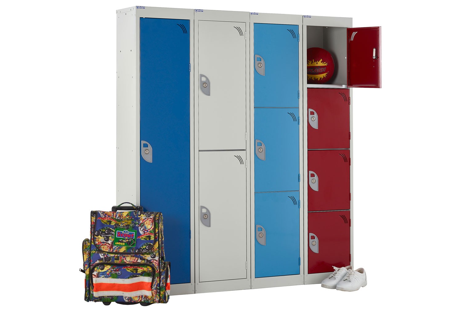 School Locker - 2 Door - Cam Lock