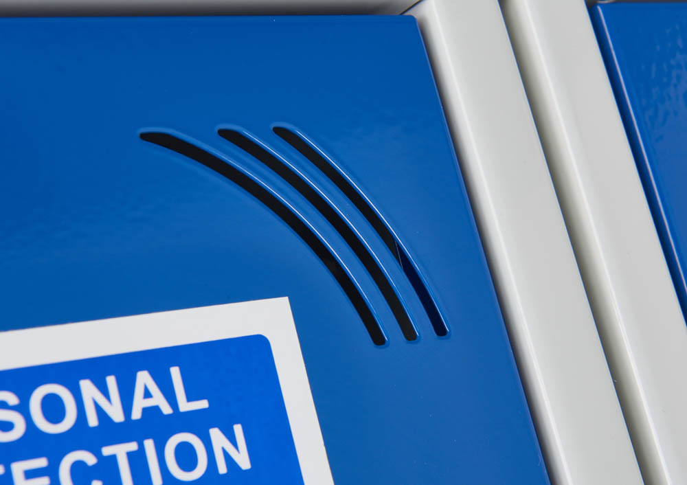 PPE Locker - 3 Door- Cam Lock