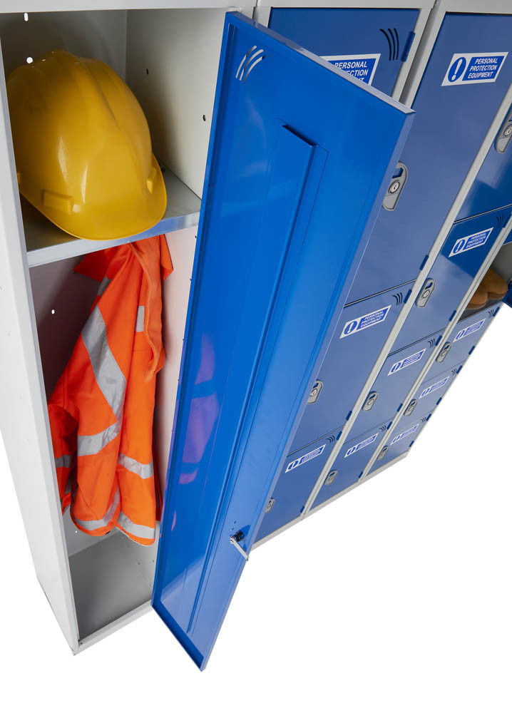 PPE Locker - 3 Door- Cam Lock