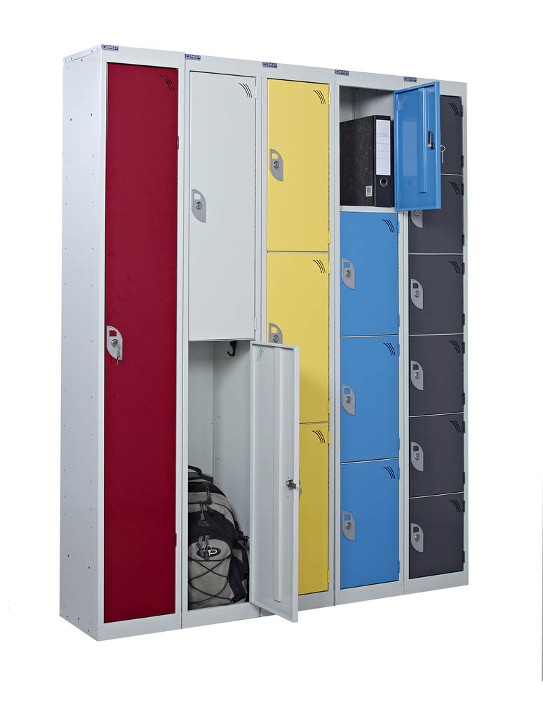 Metal Storage Locker - 2 Doors - Cam Lock