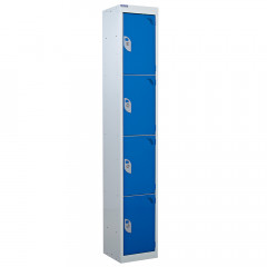 Metal Storage Locker - 4 Doors