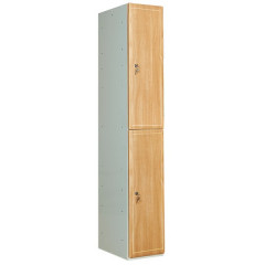 Timber Door Locker - 2 Door - Cam Lock