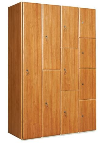 Timber Door Locker - 3 Door - Cam Lock