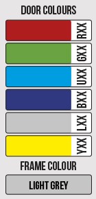 Steel Splash Locker - 3 Door